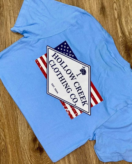 American Flag Creek T-Shirt